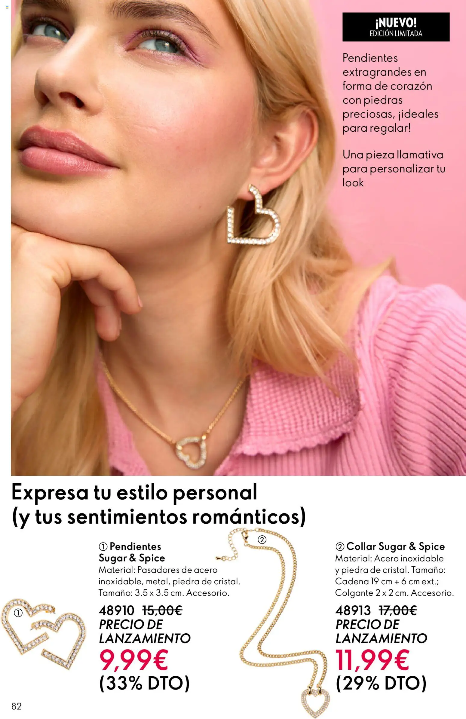 Oriflame - Catálogo Campaña 2 │ válido desde el 28.01.2026 | Página: 82 | Productos: Pendientes