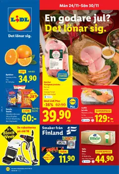Lidl - Black Friday - Förhandsvisning av reklamblad från butik Lidl aktuell från 24.11.2025