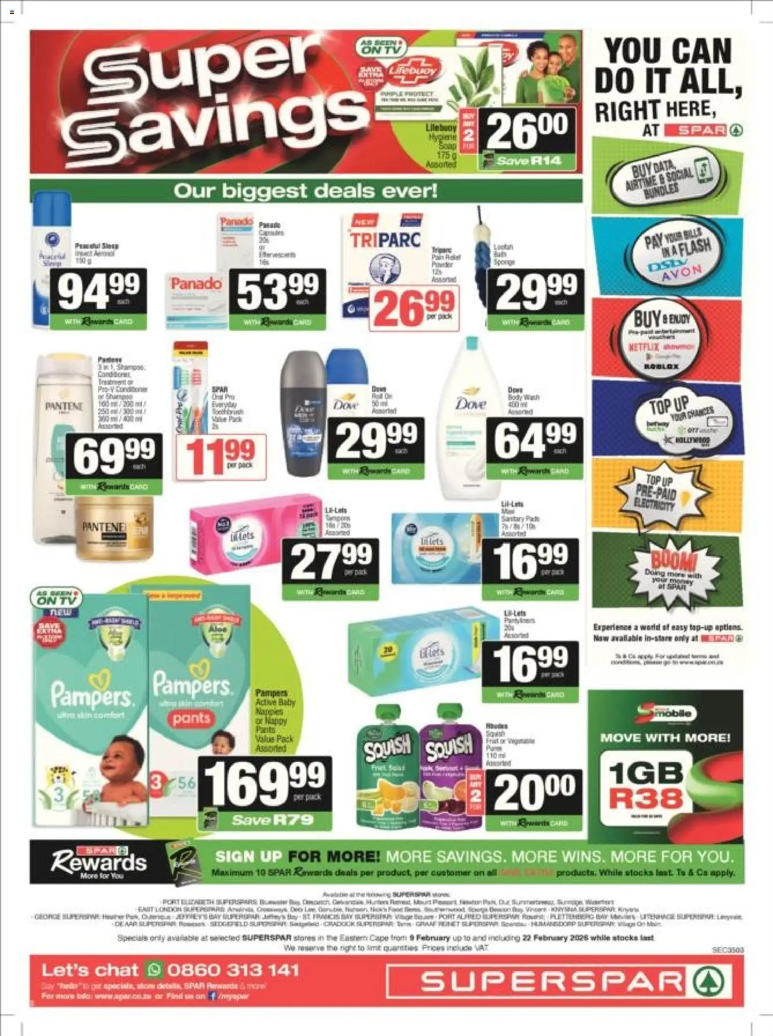 New Superspar catalogue – valid from 09.02.2026 | Page: 1