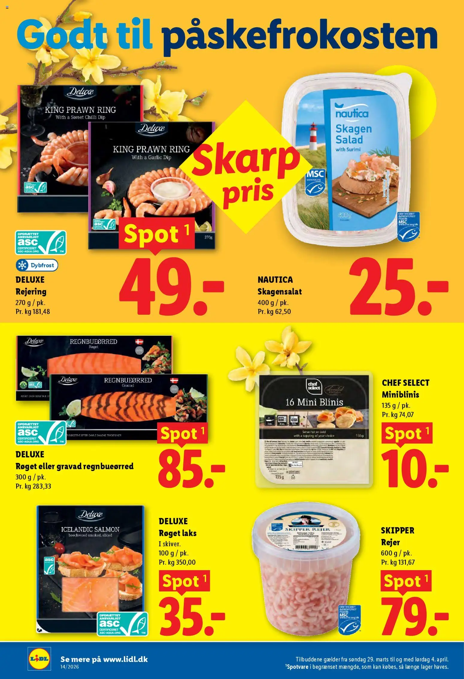 Lidl tilbudsavis – gyldig fra 29.03.2026 | Side: 8 | Produkter: Chilli, Rejer, Søm