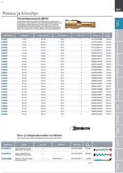 Makita-mainoslehti voimassa 24.03.2026 alkaen | Sivu: 263 | Tuotteet: Monitoimikone, Käsineet, Pora