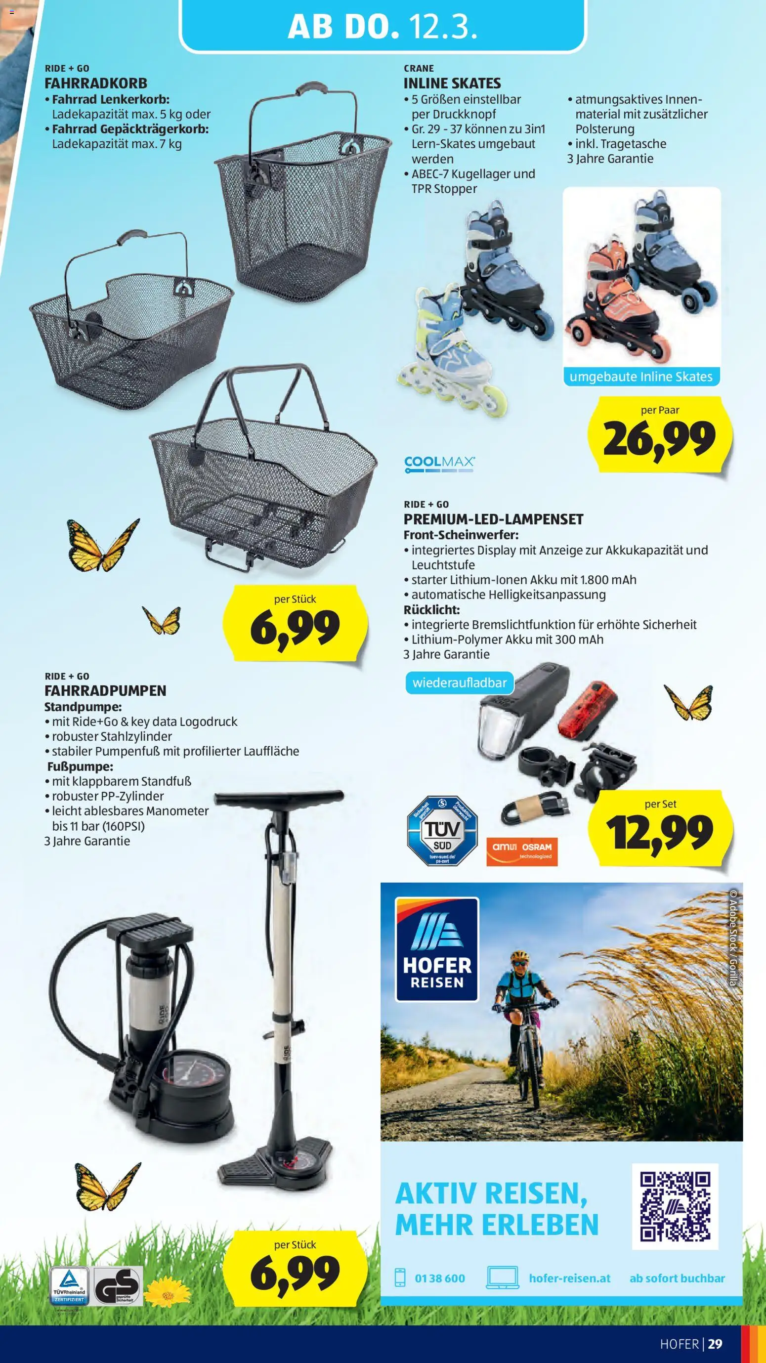 Hofer Flugblatt gültig ab 04.03.2026 | Seite: 37 | Produkte: Manometer