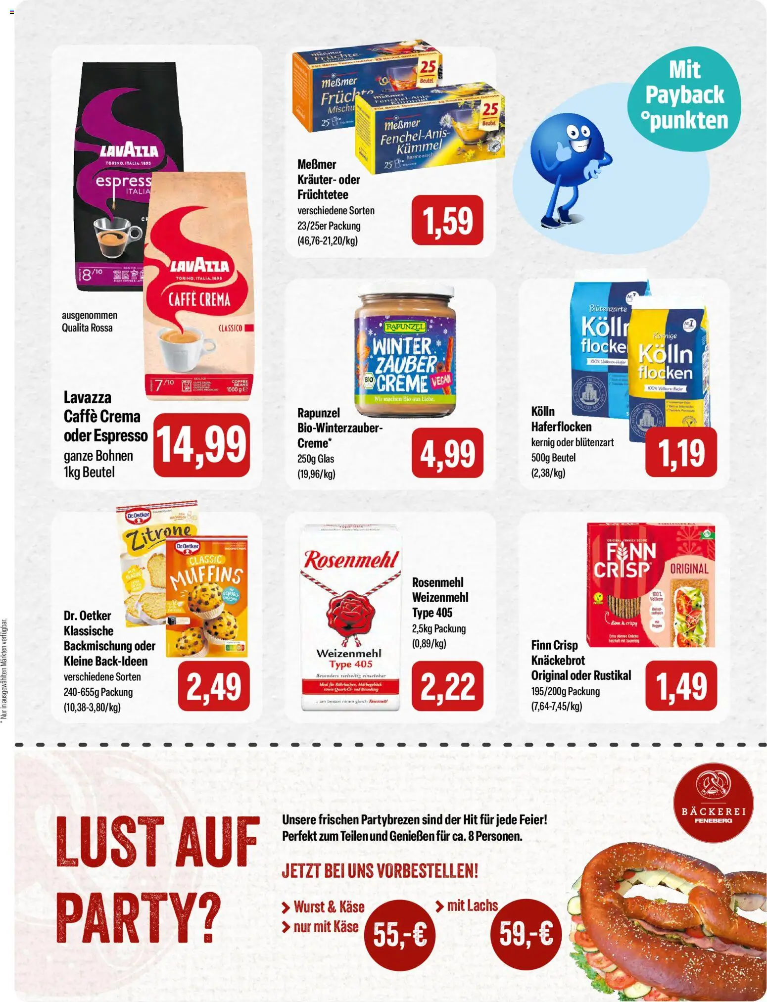 Feneberg Angebote – gültig ab 13.11.2025 | Seite: 11 | Produkte: Bäckerei, Quark, Messmer, Zitrone