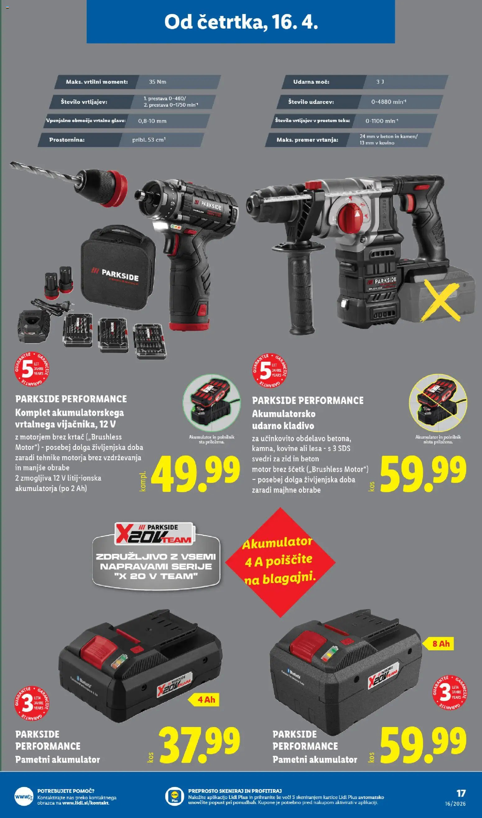 Novi Lidl katalog ponudbe – veljaven od 16.04.2026 | Stran: 35