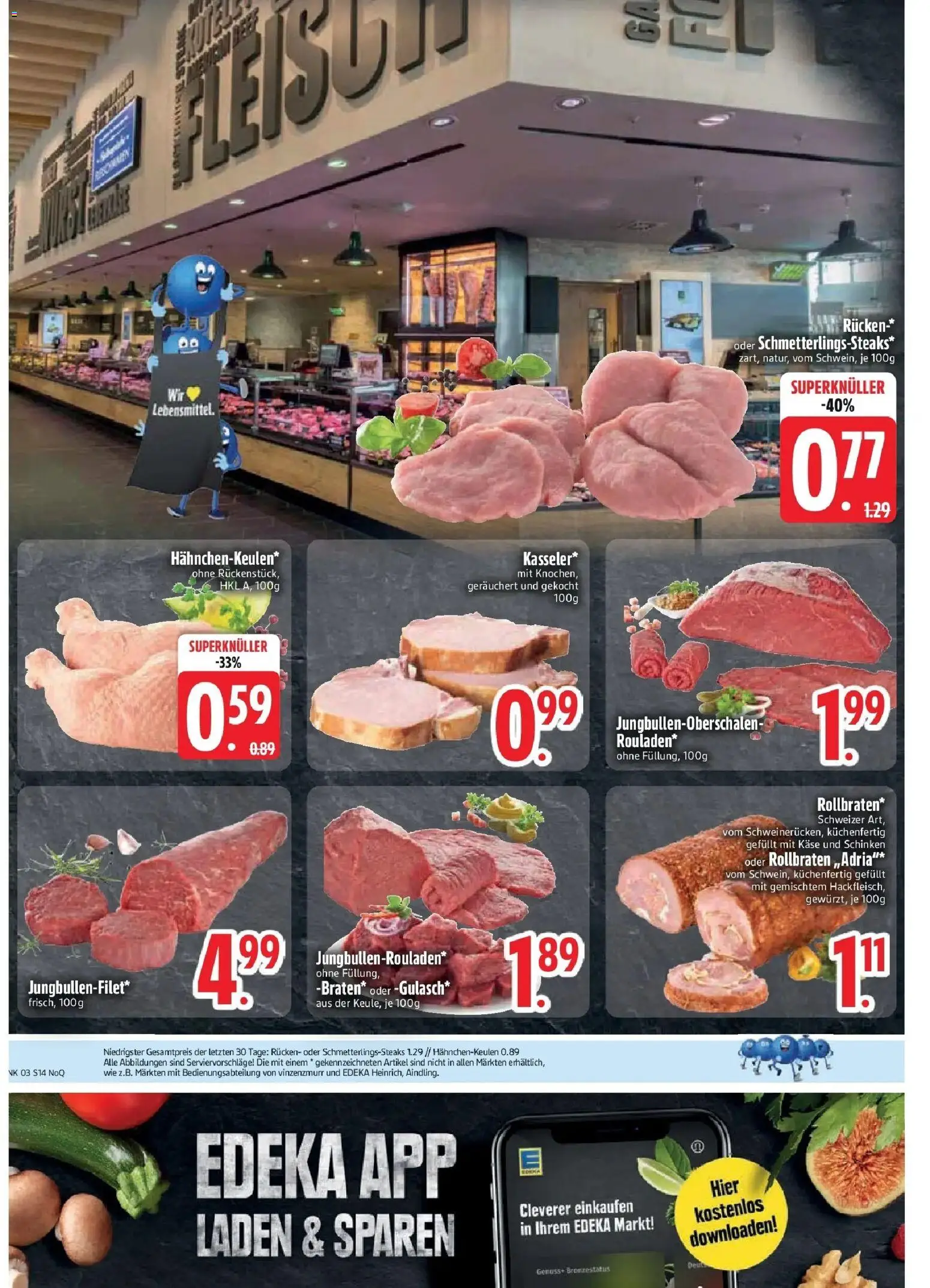 Edeka prospekt Altmannstein	 – gültig ab 11.01.2026 | Seite: 16 | Produkte: Käse, Schinken