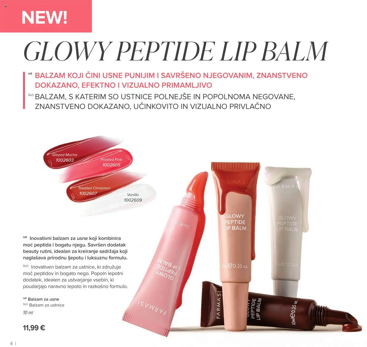 Farmasi katalog | vrijedi od 02.03.2026 | Stranica: 4 | Proizvodi: Balzam za usne