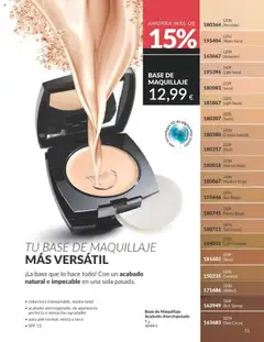 Base de Maquillaje Acabado Aterciopelado, Base de Maquillaje Acabado Aterciopelado 9 g │ válido desde el 01.09.2025 | Página: 51