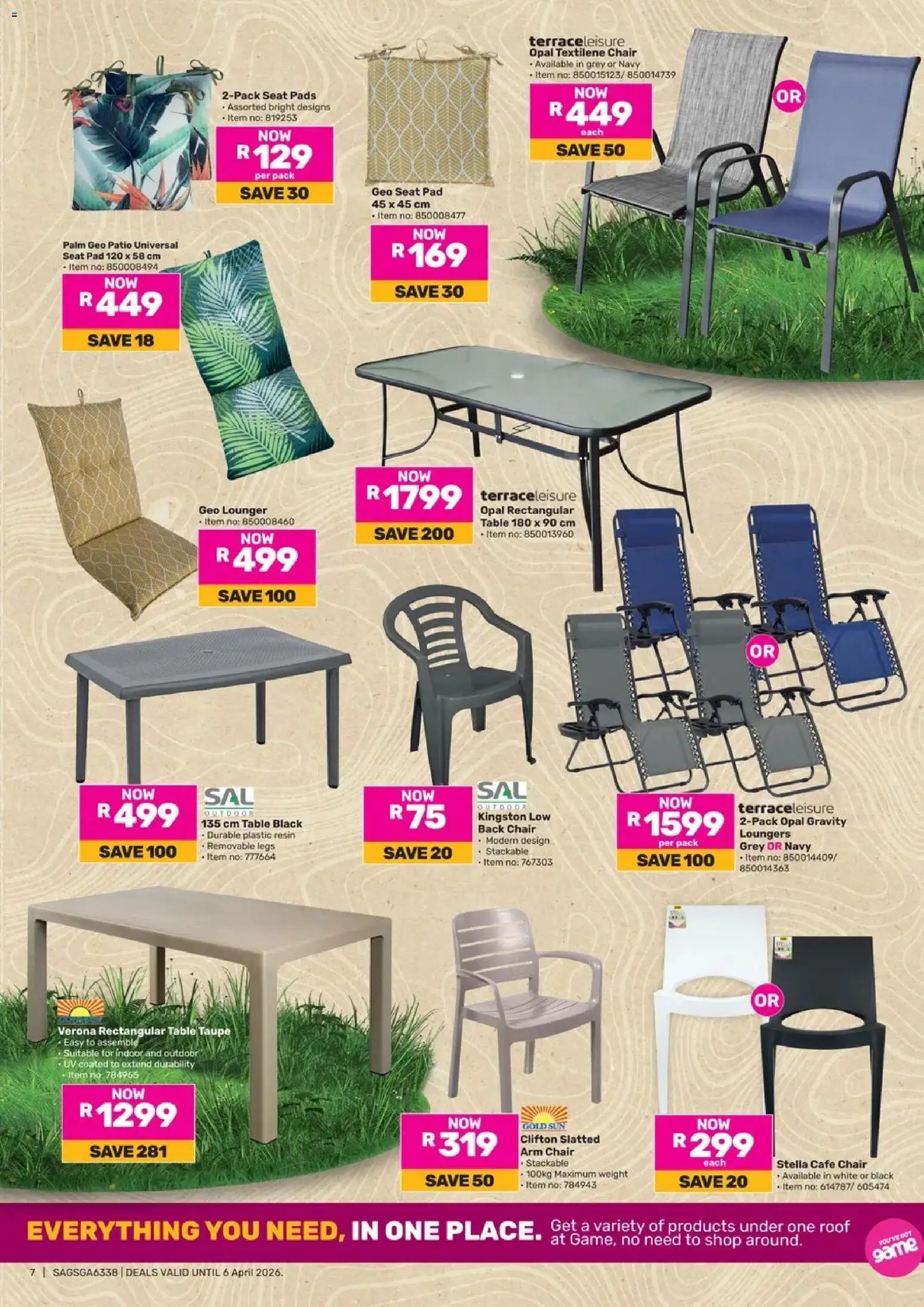 Game - Eastering Like Isterring valid from 05.03.2026 | Page: 7 | Products: Table, Chair, Weight, Game