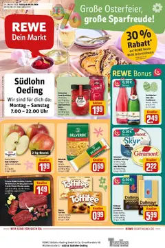 Rewe Prospekt Südlohn	 ab 30.03.2026 gültig