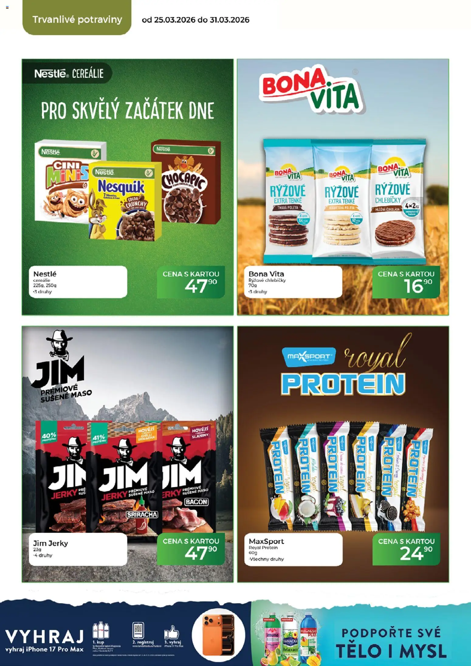 Tamda Foods leták od 25.03.2026 | Strana: 26 | Produkty: Sriracha, Nesquik, Maso, Protein