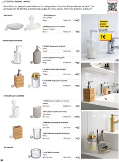 Catálogo IKEA Baňos │ válido desde el 04.02.2025 | Página: 50 | Productos: Cepillo, Jabón, Dispensador, Lavabo