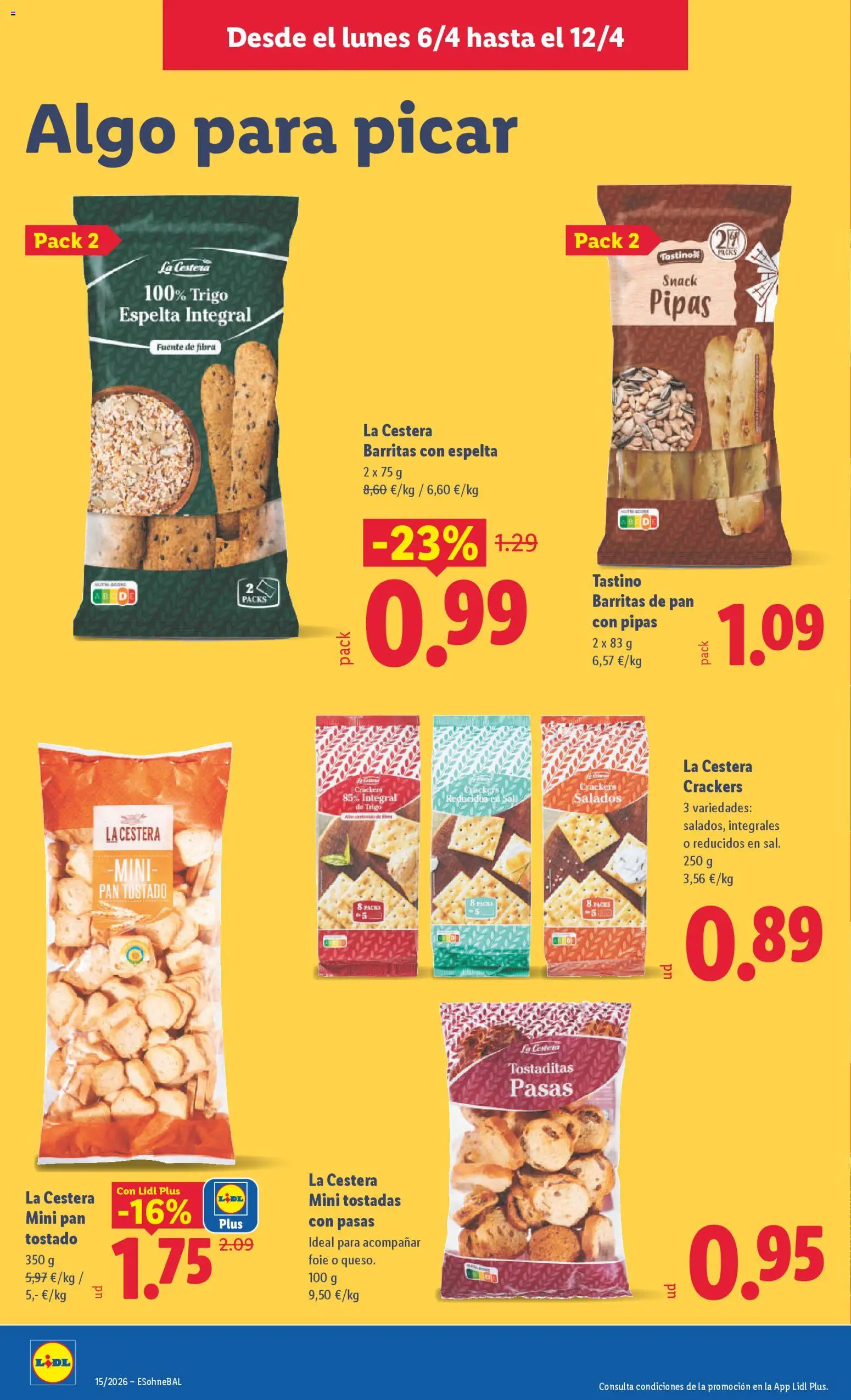 Lidl folleto │ válido desde el 06.04.2026 | Página: 16