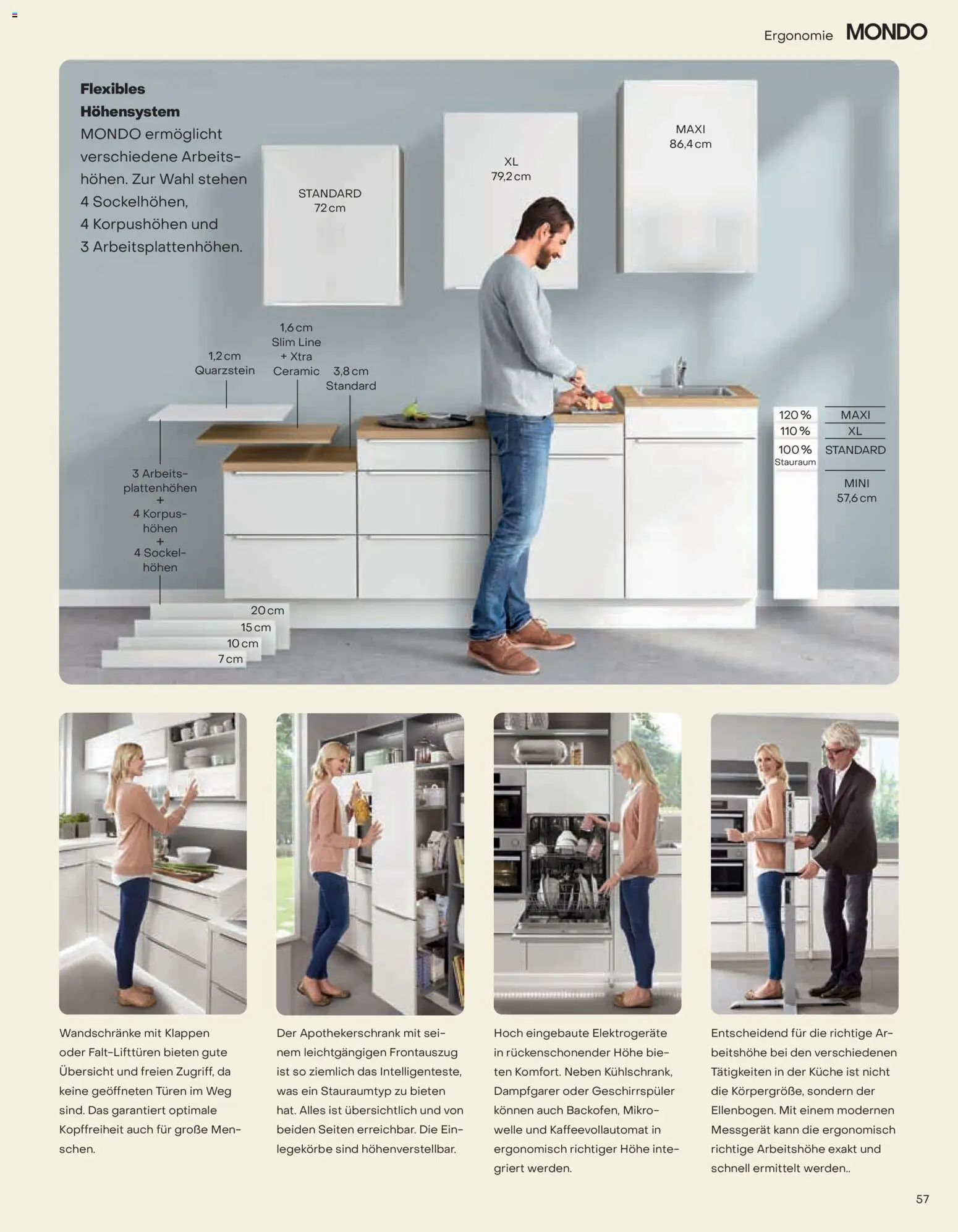 Ostermann Mondo Küchenprospekt 2026 – gültig ab 01.01.2026 | Seite: 57 | Produkte: Geschirrspüler, Küche, Kaffeevollautomat