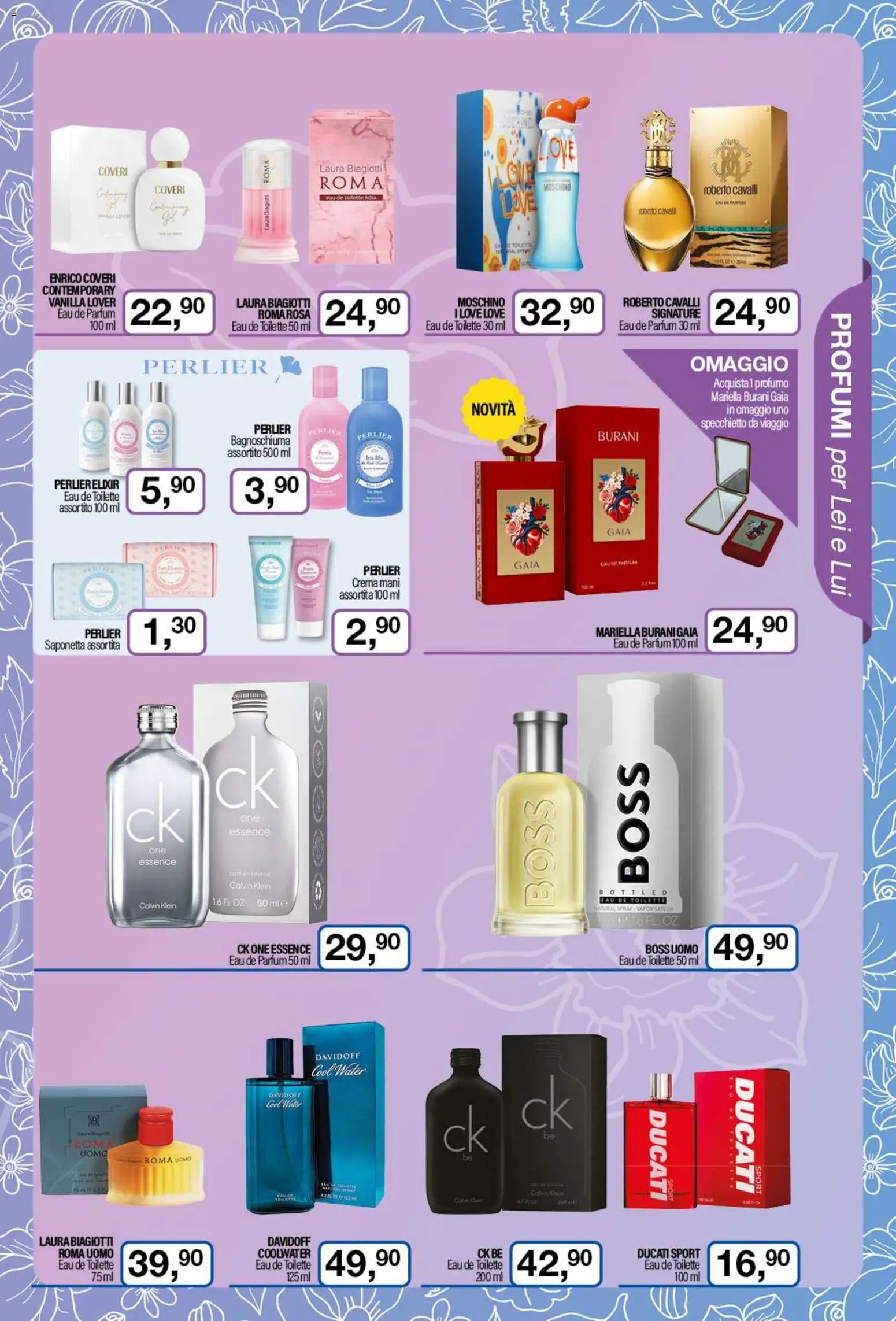 Volantino Caddy's del 23.10.2025 | Pagina: 7 | Prodotti: Crema, Bagnoschiuma, Saponetta, Profumo