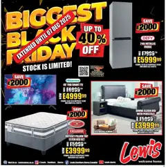 Lewis Stores specials catalogue – valid from 01.12.2025