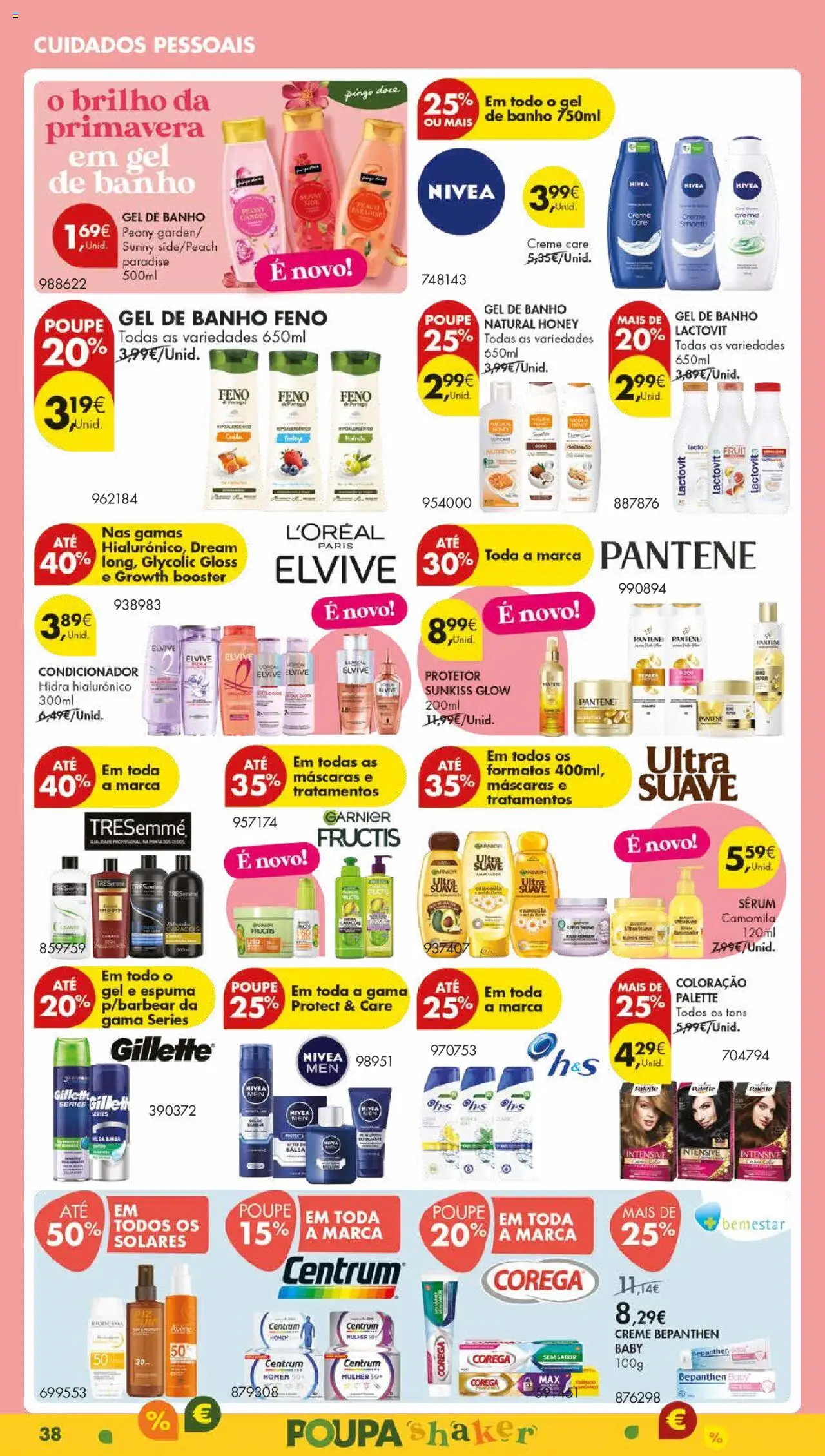 Pingo Doce folheto │ válido de 01.07.2025 | Página: 42 | Produtos: Gloss, Condicionador, Sérum, Banho