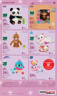 Intermarché - Prévisualisation de Intermarché - Découvrez les jouets de Noël valide à partir de 21.10.2025 | Page: 3 | Produits: Peluche, Maquillage, Lisseur, Thé