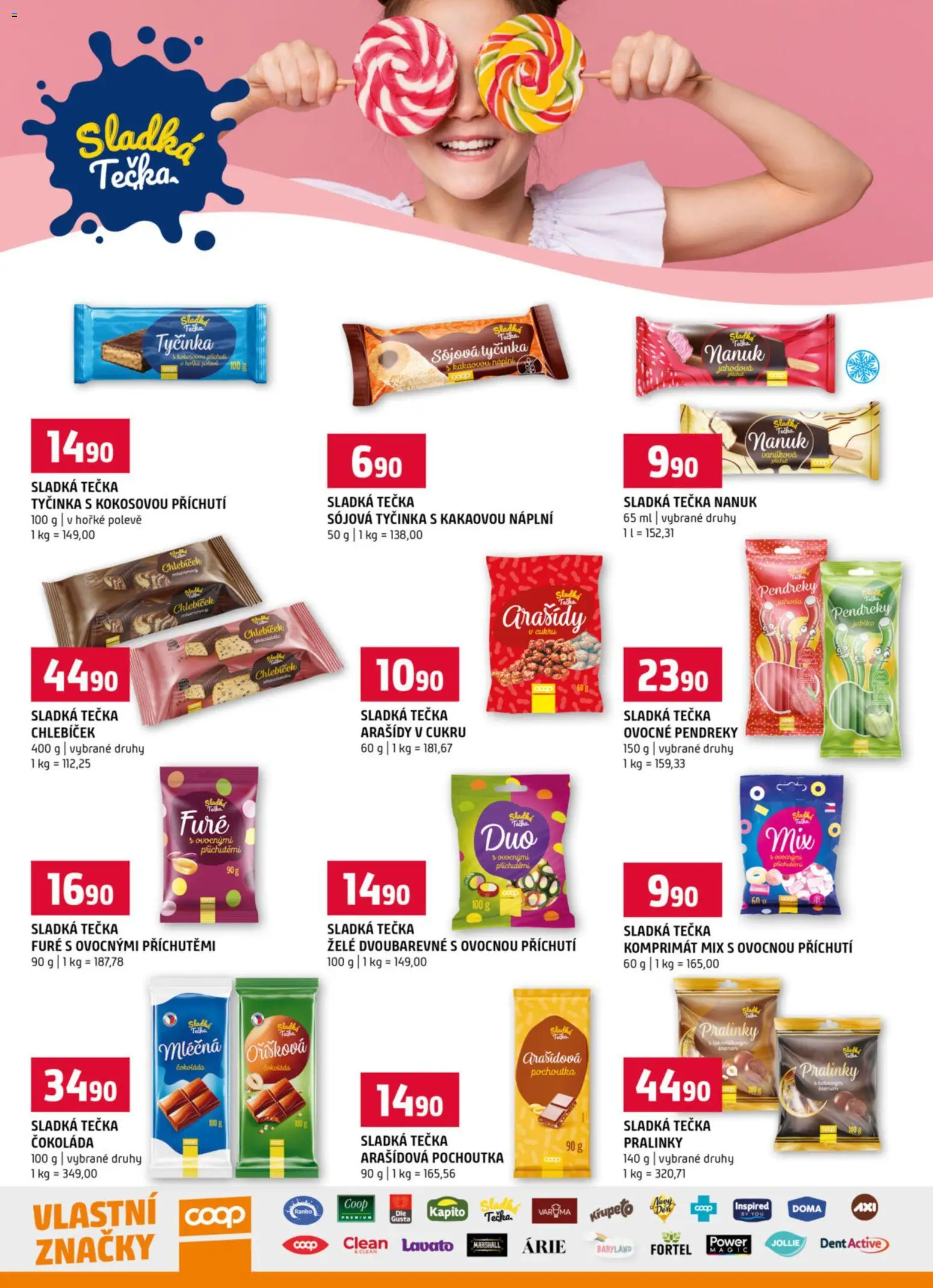 Terno leták od 12.11.2025 | Strana: 18 | Produkty: Nanuk, Čokoláda, Arašídy v cukru, Arašídy