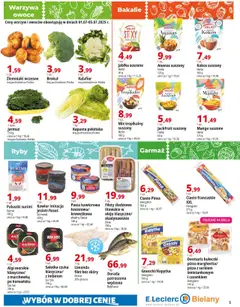 E.Leclerc Gazetka - Warszawa Bielany od 01.07.2025 | Strona: 5 | Produkty: Ciasto francuskie, Pizza, Kopytka, Owoce