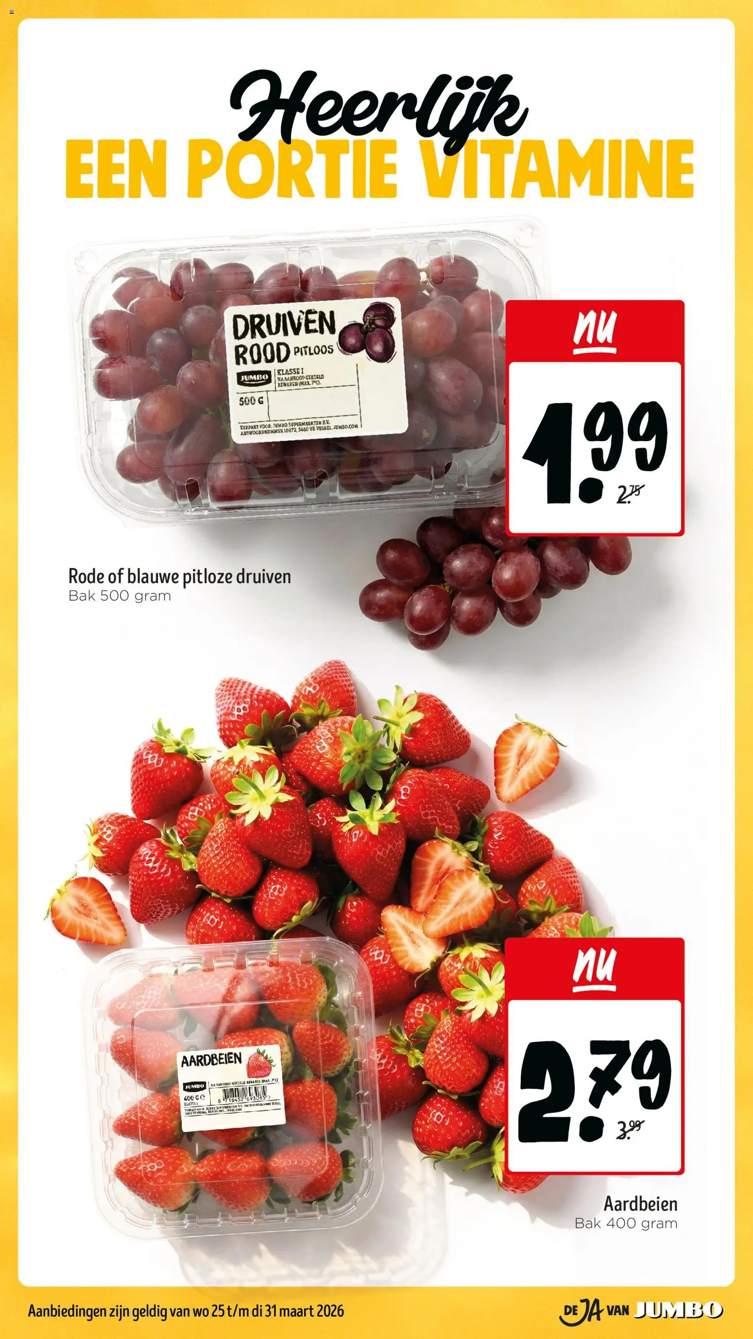 {H1} | Pagina: 17 | Producten: Aardbeien, Druiven