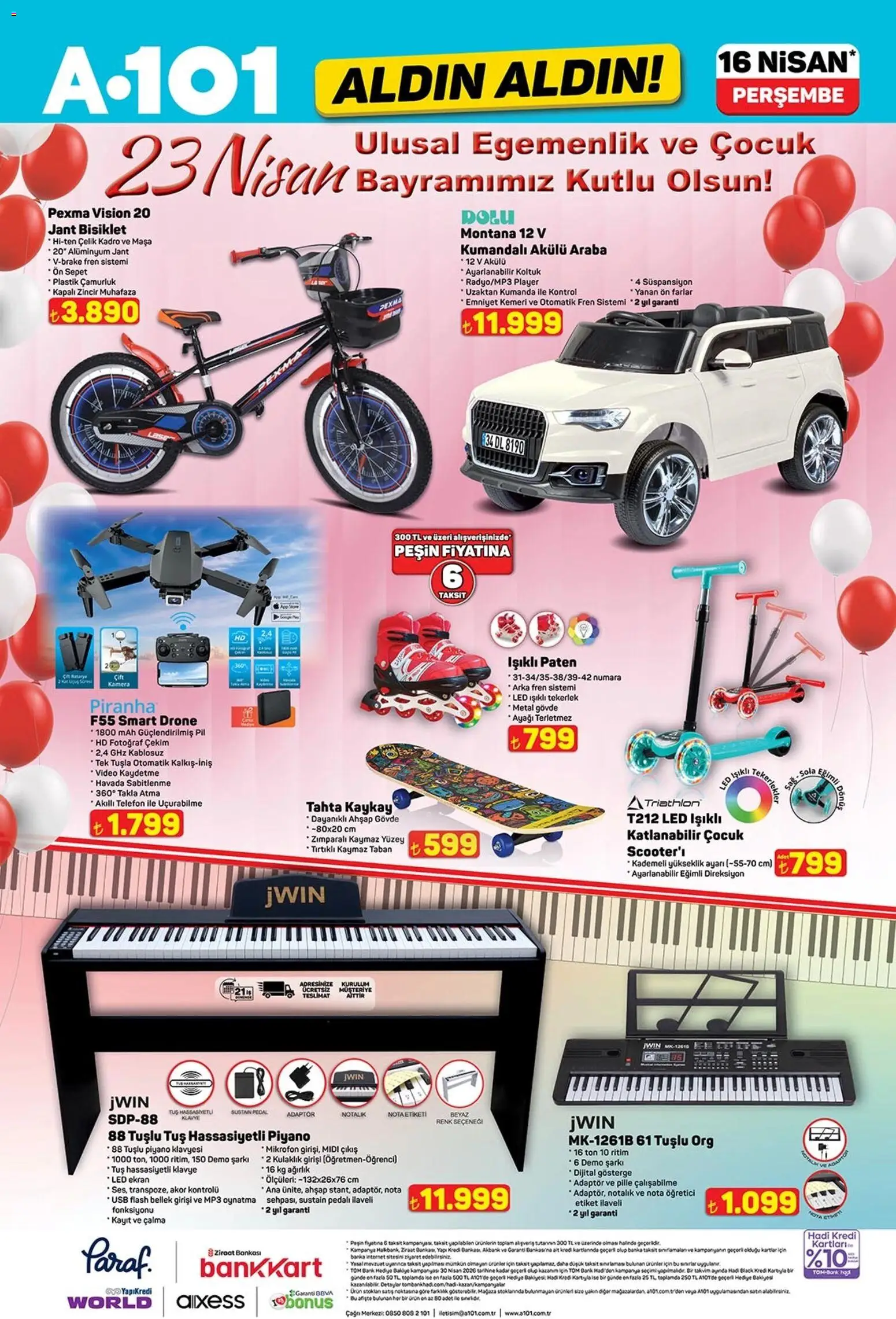 A101 - Katalog Aldın Aldın - 16.04.2026 tarihinden itibaren geçerlidir | Sayfa: 10