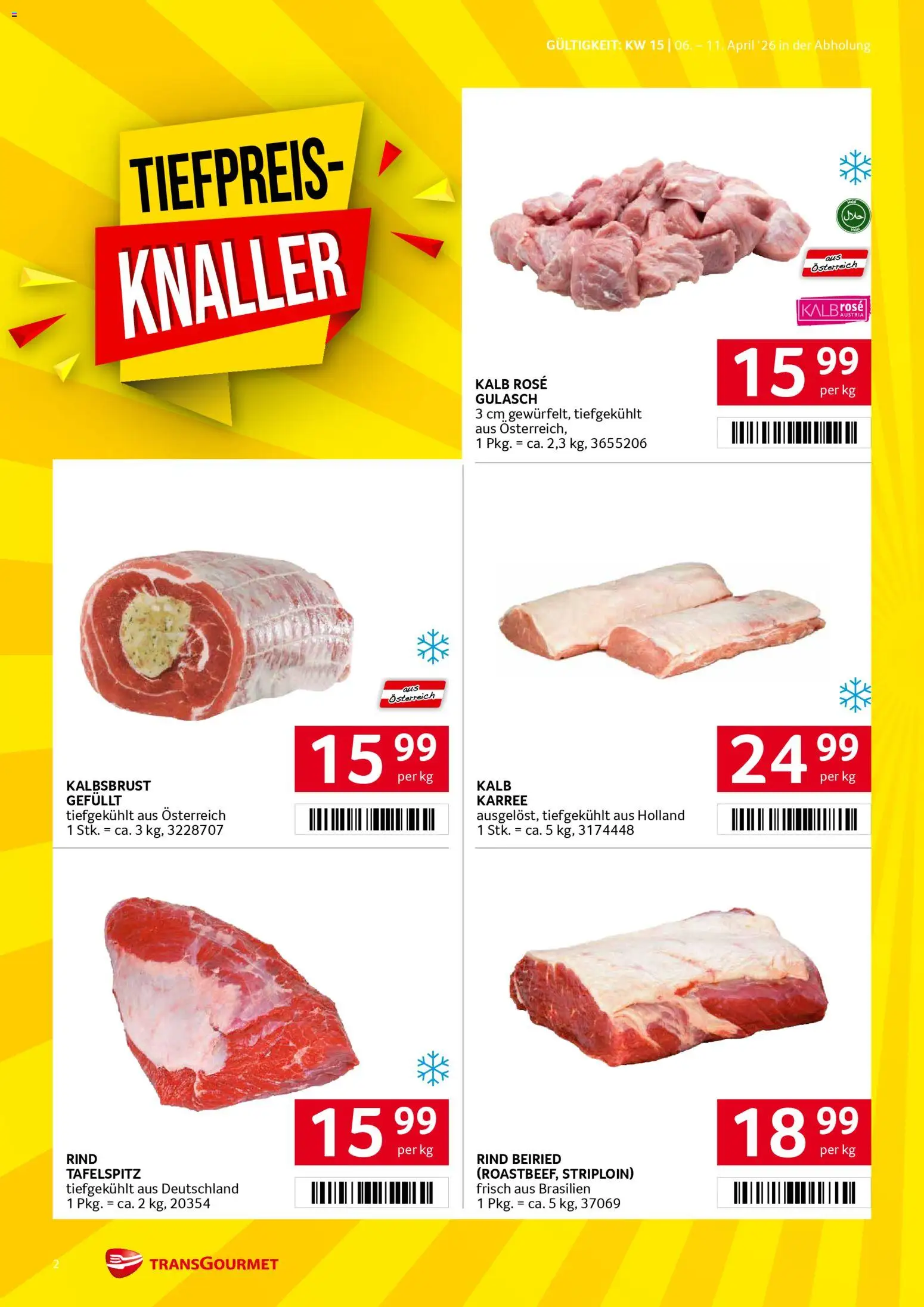 Transgourmet Zustellaktion gültig ab 06.04.2026 | Seite: 2