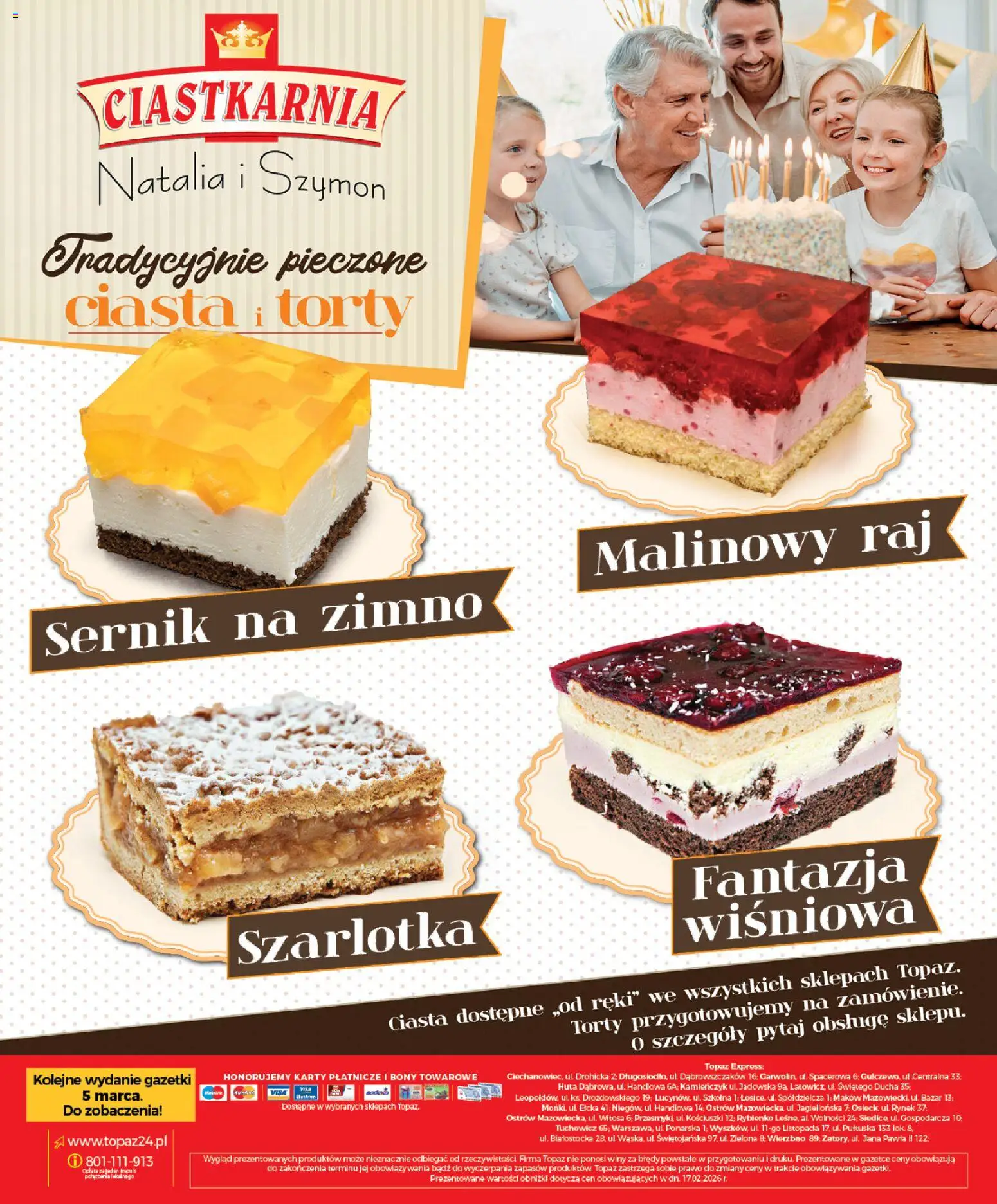 Topaz Gazetka - Express od 26.02.2026 | Strona: 28