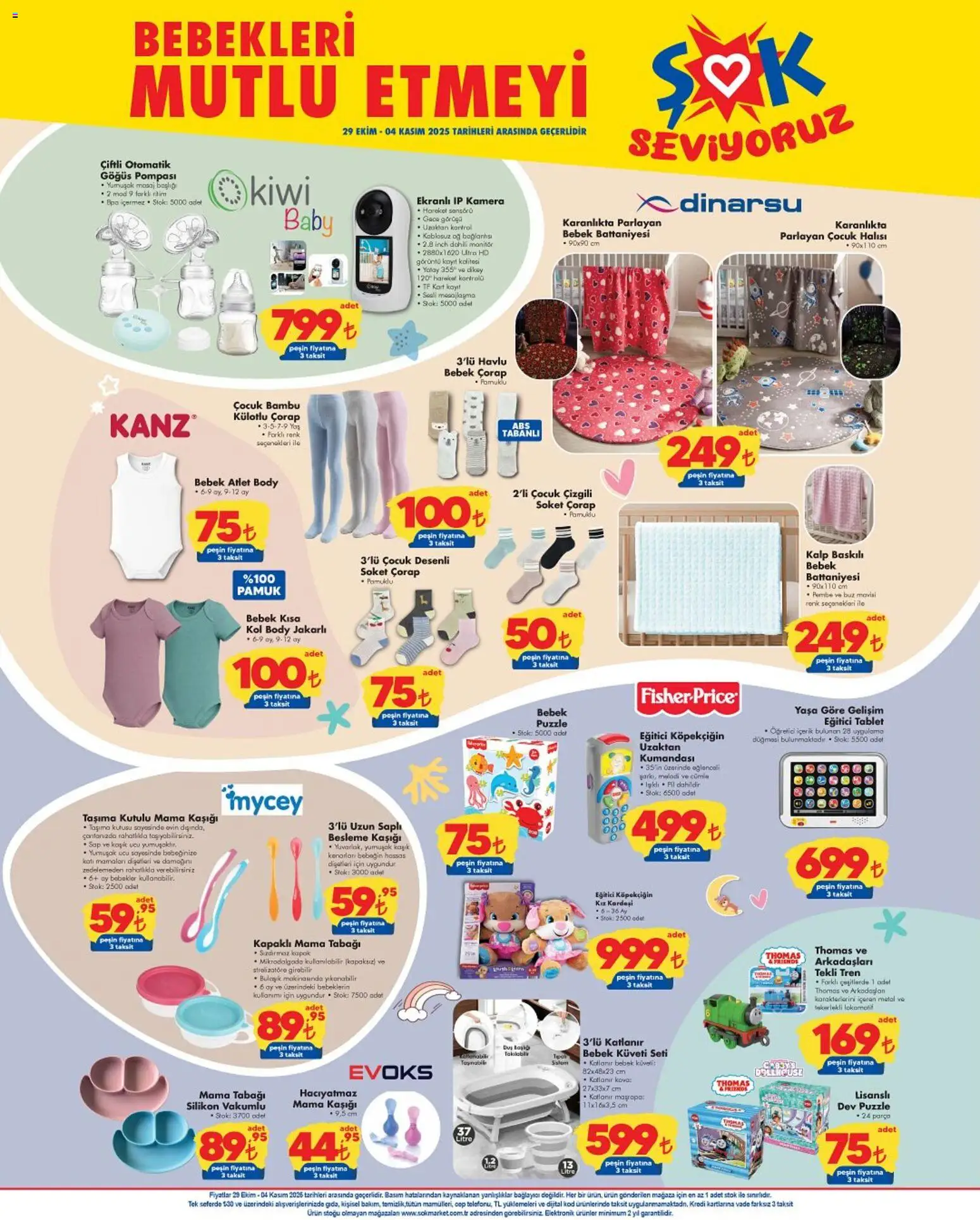 Şok Market Katalog - 29.10.2025 tarihinden itibaren geçerlidir | Sayfa: 6 | Ürünler: Atlet, Tablet, Kamera, Bağlayıcı