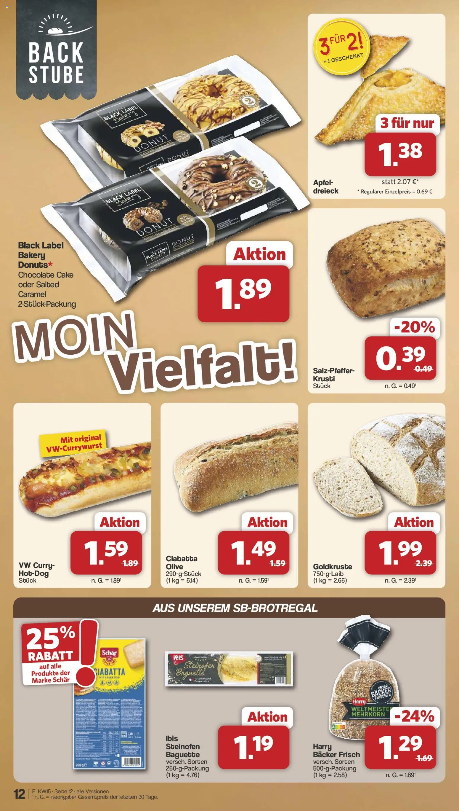 Famila Nordwest Prospekt 	 – gültig ab 07.04.2026 | Seite: 12 | Produkte: Äpfel, Baguette