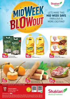 Preview of Shaklan Midweek Blow Out - Shaklan Market 3, Al Warqa 1 valid from 20.10.2025