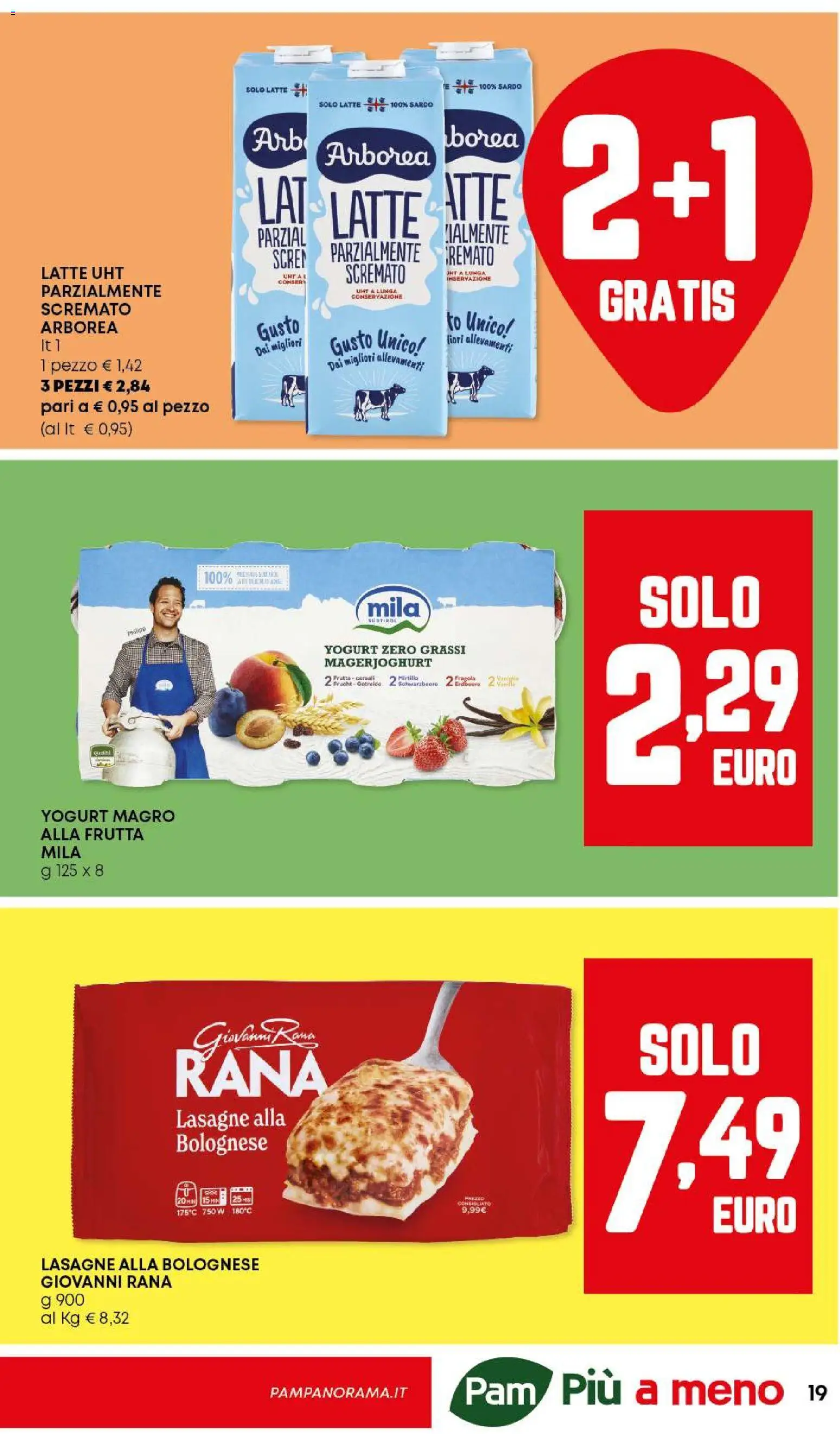 Volantino Panorama del 18.12.2025 | Pagina: 19 | Prodotti: Yogurt, Frutta, Latte