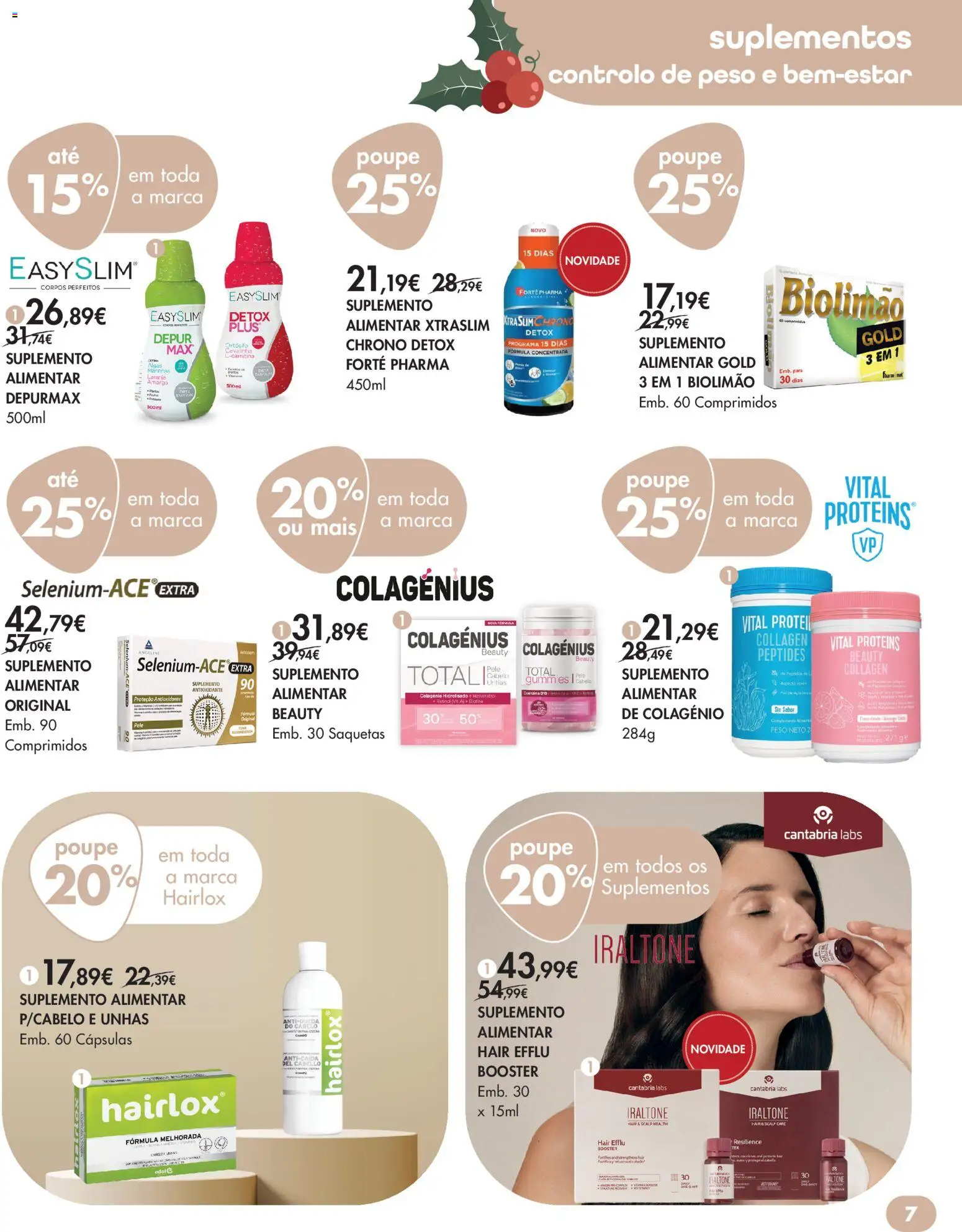 Pingo Doce Bem Estar Natal Lojas │ válido de 18.11.2025 | Página: 34