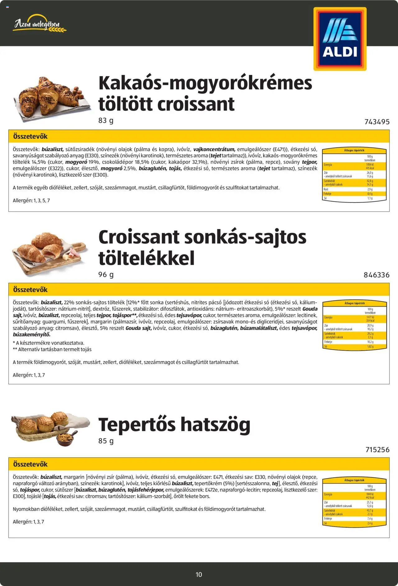 Aldi akciós ujság - amely érvényes a következő dátumtól: 26.08.2024 | Oldal: 10 | Termékek: Margarin, Vaj, Sajt, Vegán