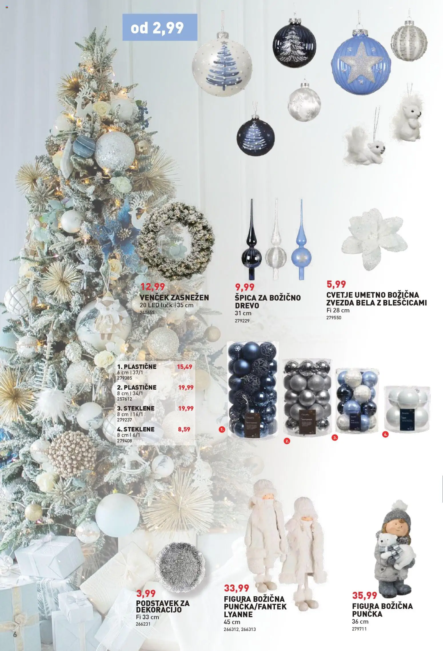 Novi Inpos katalog ponudbe – veljaven od 13.11.2025 | Stran: 6 | Izdelki: Cvetje