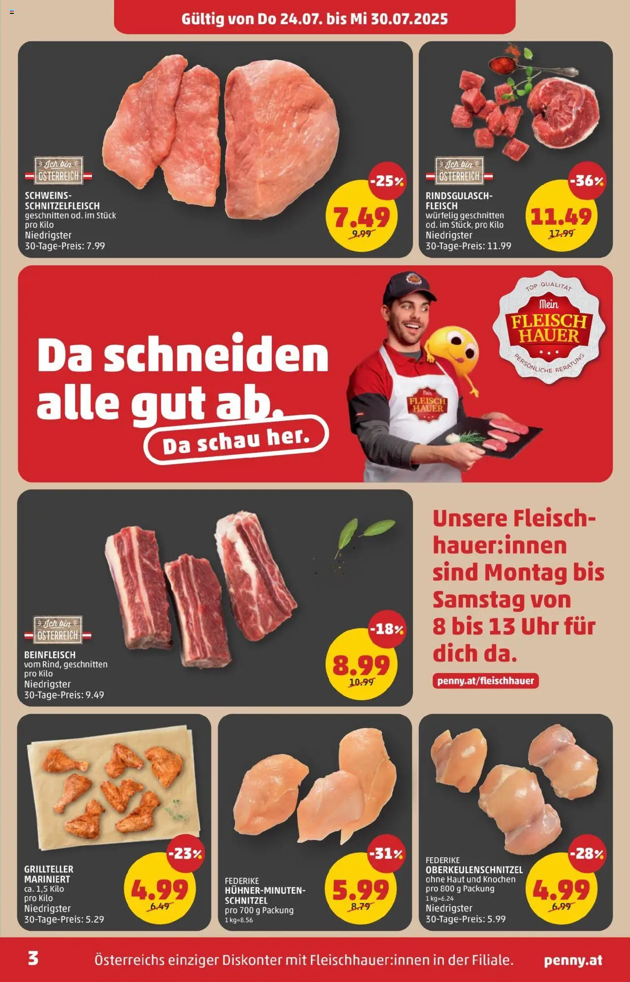 Penny Markt - Eröffnung in 1140 Wien gültig ab 24.07.2025 | Seite: 3 | Produkte: Uhr