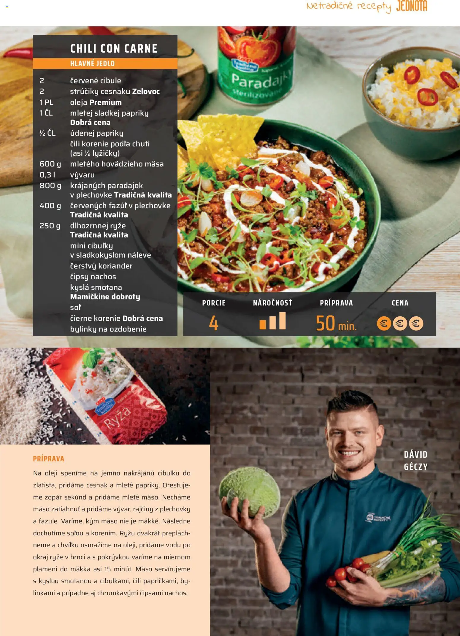 Nové COOP Jednota akcie – leták je platný od 01.01.2026 | Strana: 15 | Produkty: Ryža, Smotana, Čierne korenie, Cesnak