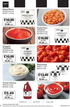 Preview of Booker Wholesale - Winter Catering News 2026 valid from 07.01.2026 | Page: 12