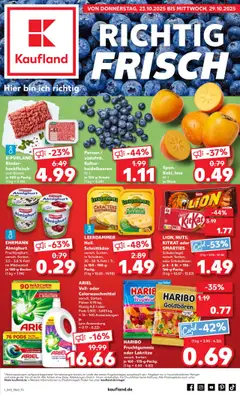 Kaufland Prospekt 	 ab 23.10.2025 gültig