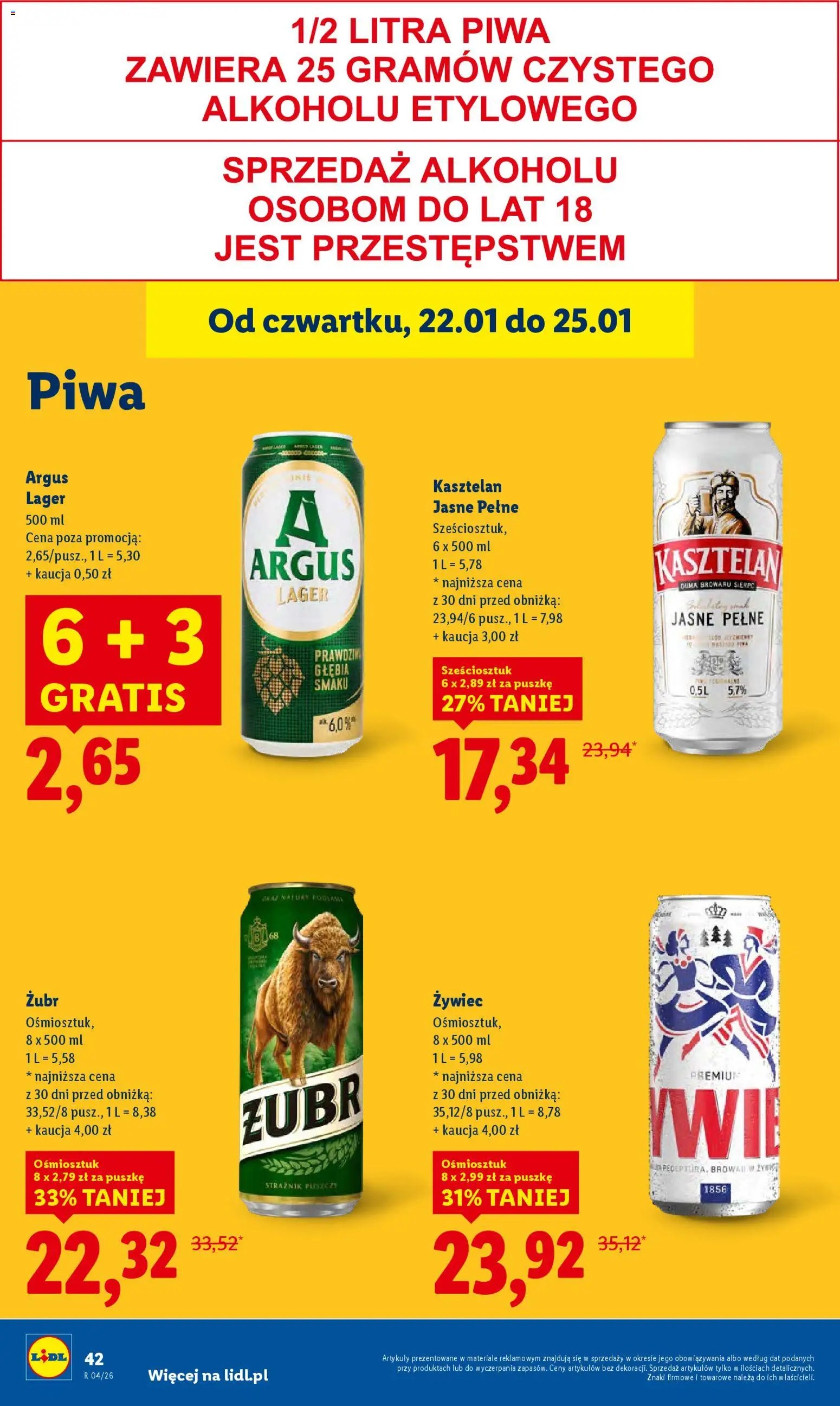 Lidl Gazetka od 22.01.2026 | Strona: 42