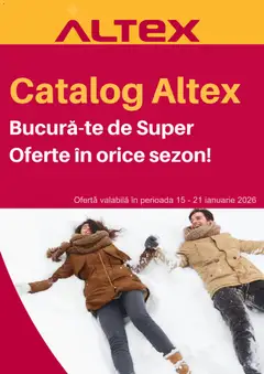 Ofertele Altex valabile de la 15.01.2026