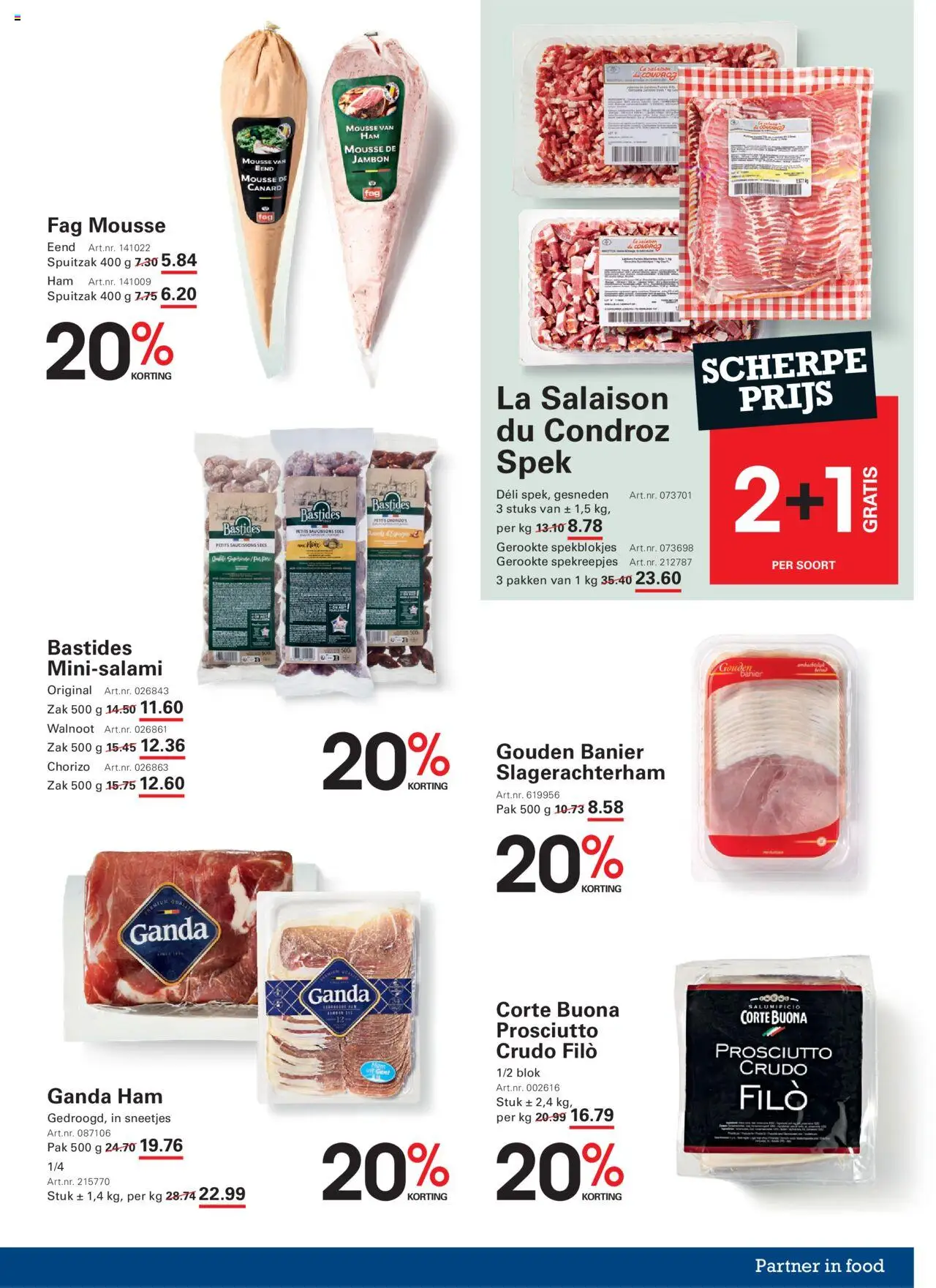  | Pagina: 9 | Producten: Ham, Chorizo, Zak, La