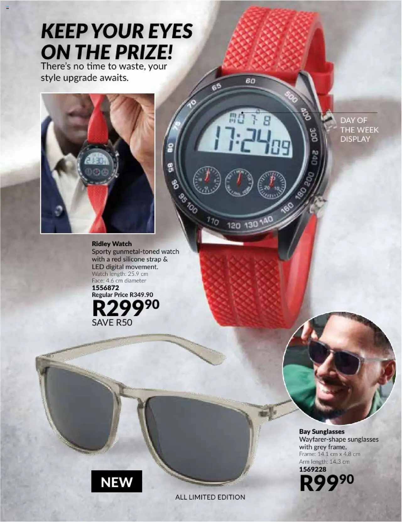 AVON Catalogue  │ valid from 01.08.2025 | Page: 87 | Products: Watch, Sunglasses, Frame, Silicone
