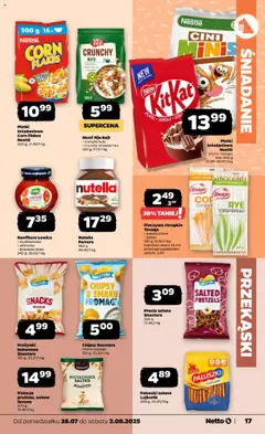 Netto gazetka - Spożywcza od 28.07.2025 | Strona: 17