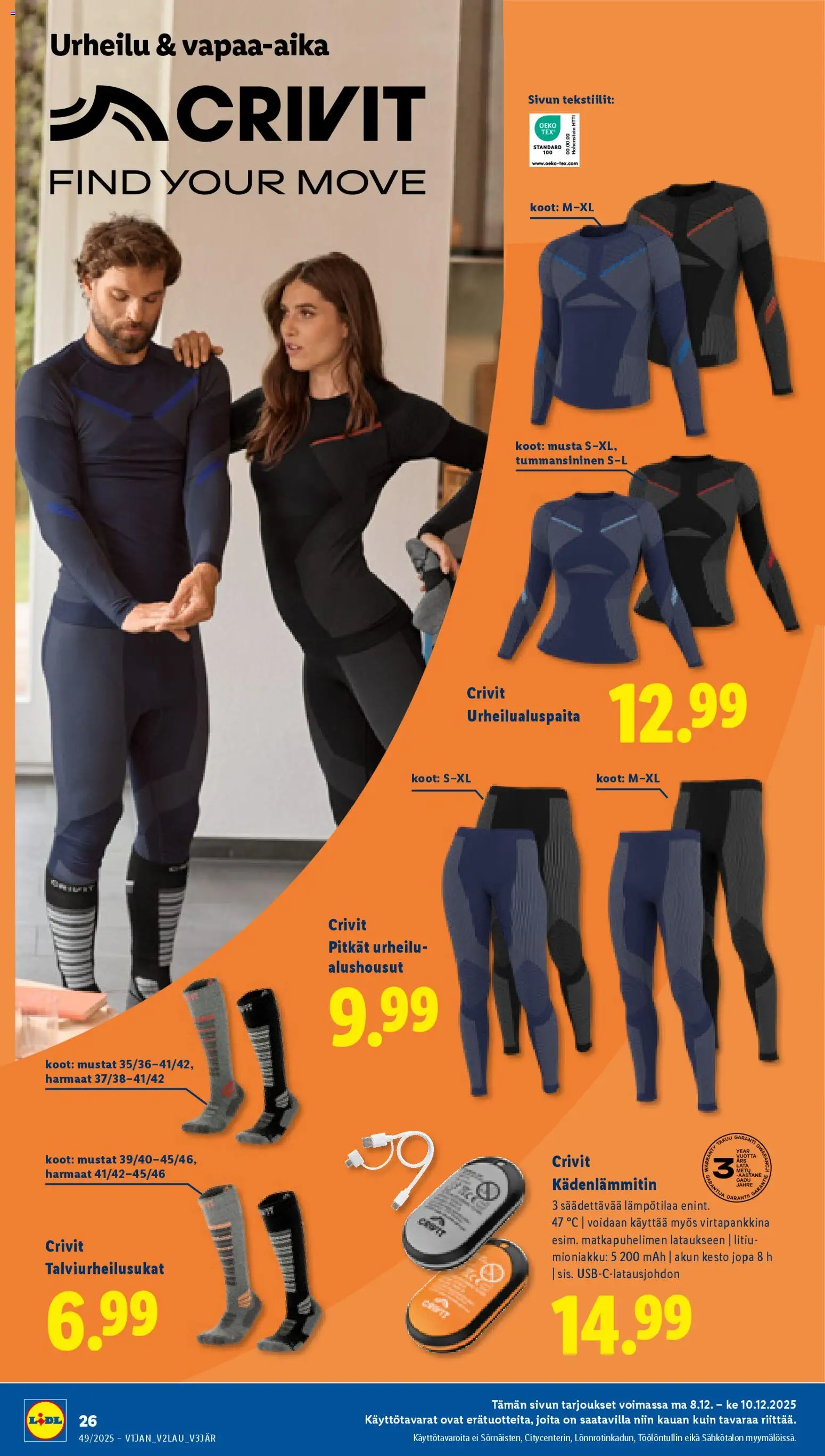 Lidl tarjoukset - Tampere – voimassa 04.12.2025 alkaen | Sivu: 30