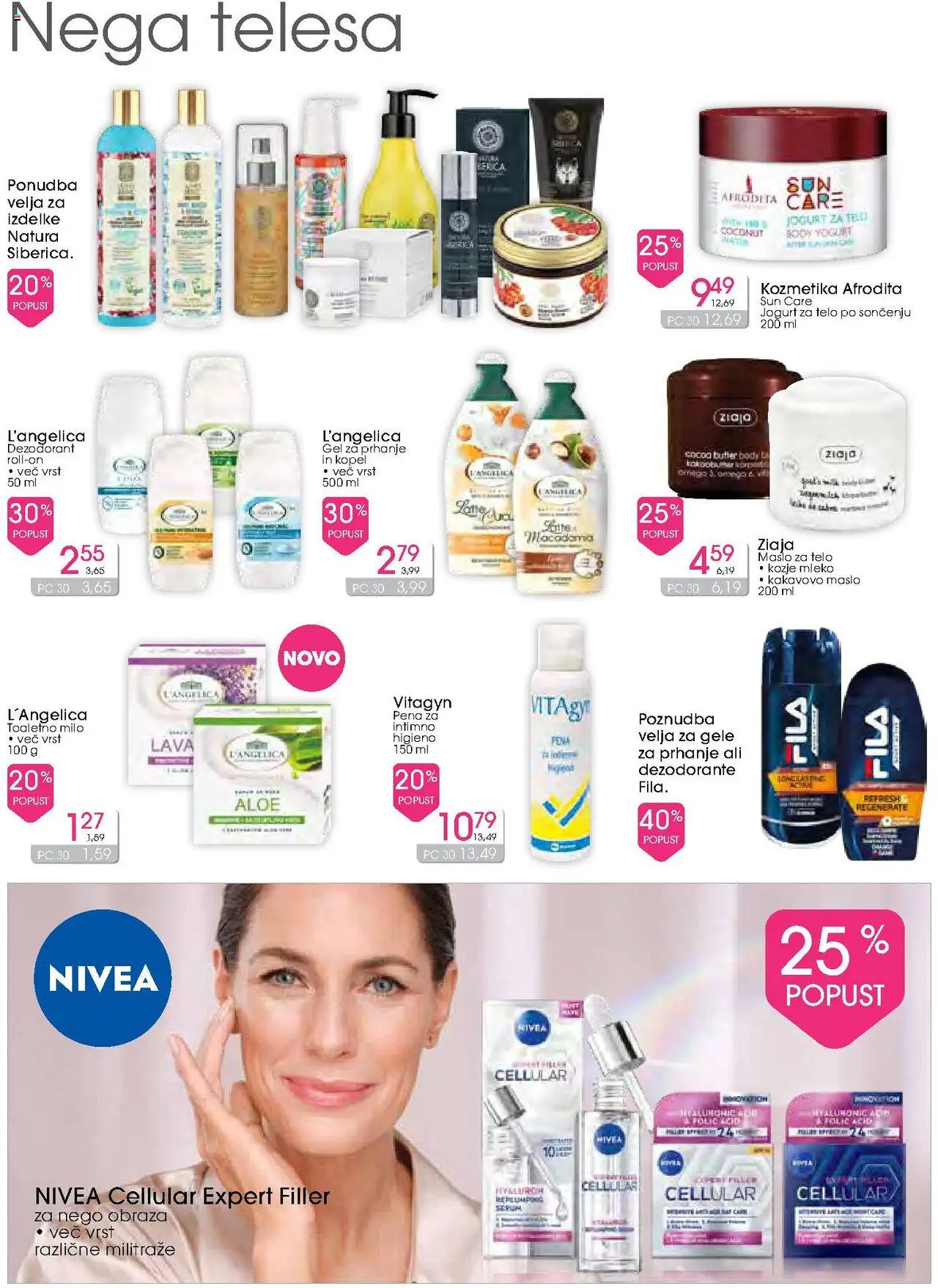 Tuš drogerija katalog │ velja od 13.08.2025 | Stran: 8 | Izdelki: Maslo, Jogurt, Milo, Deodorant