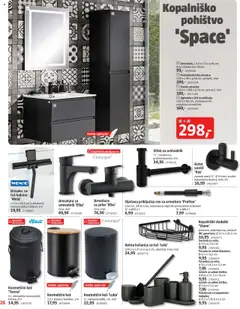 Bauhaus katalog │ velja od 31.07.2025 | Stran: 26 | Izdelki: Kopalniški dodatki, Kos, Ogledalo, Ventil