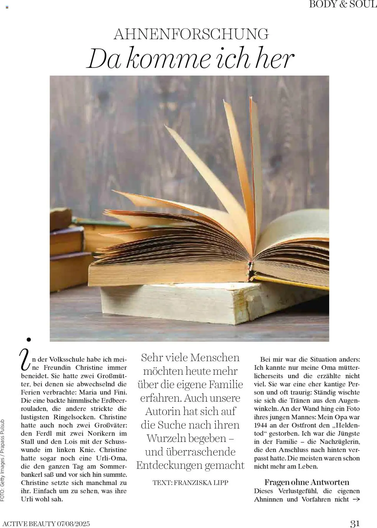 dm drogerie markt Active Beauty Magazin 07-08/2025 gültig ab 03.07.2025 | Seite: 31