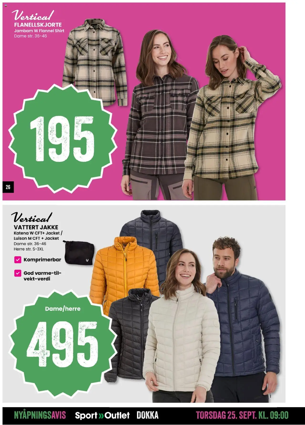  | Side: 26 | Produkter: Jakke, Flanellskjorte