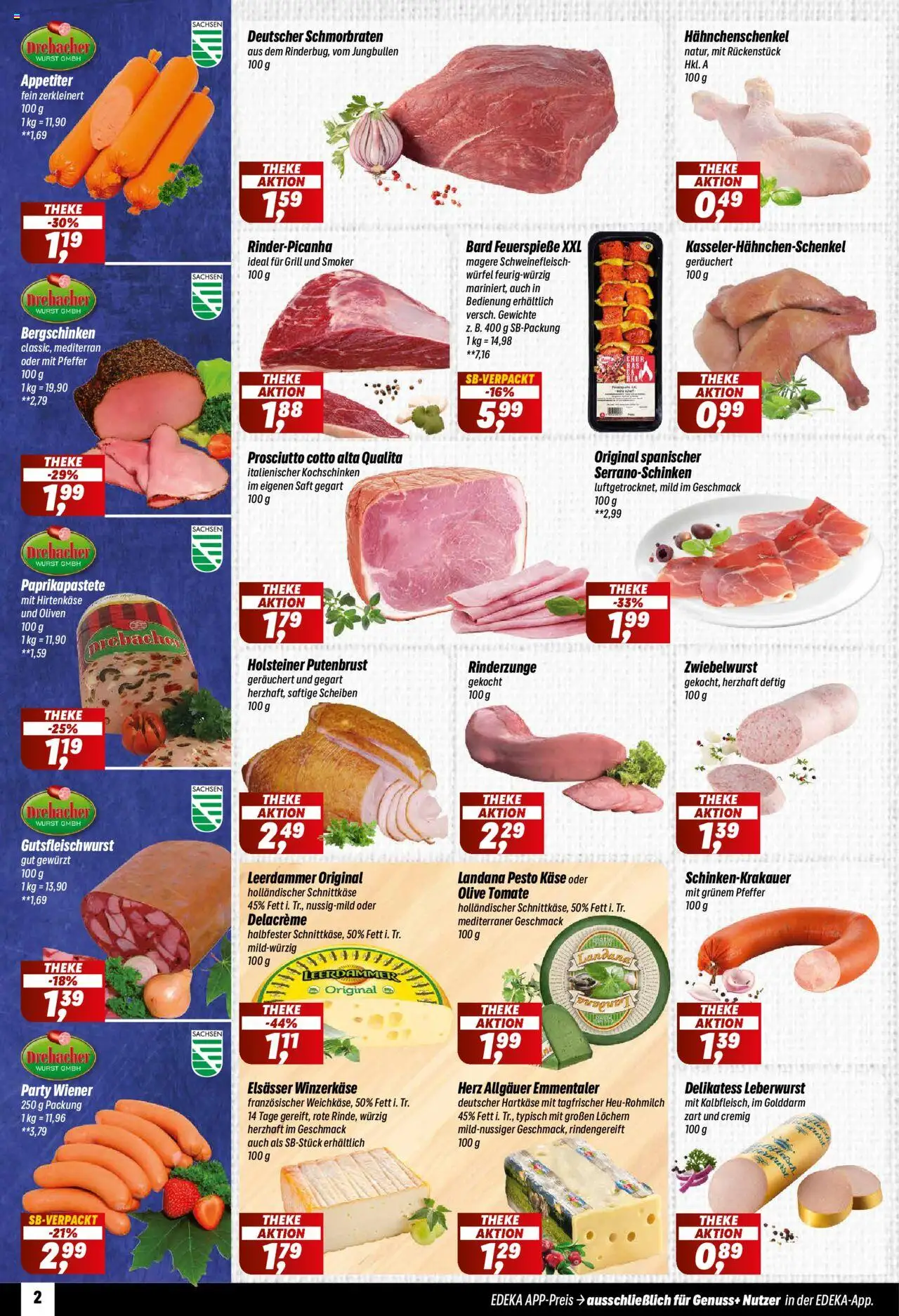 Simmel Prospekt 	 - gültig ab dem 21.07.2025 | Seite: 2 | Produkte: Grill, Hahnchenschenkel, Leerdammer, Schweinefleisch