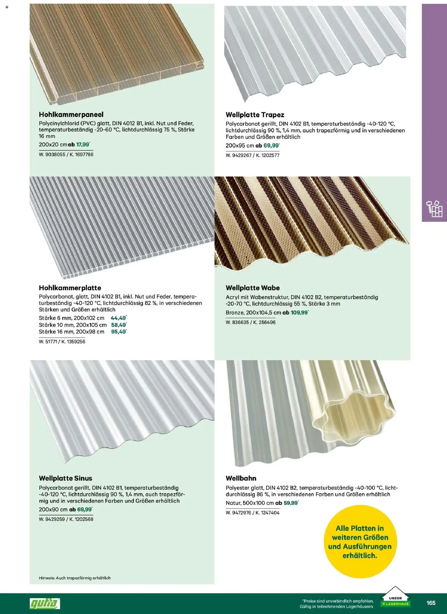 Lagerhaus Garten & Freizeit Katalog 2026 - Wien, Innsbruck gültig ab 01.03.2026 | Seite: 165